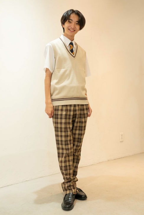 モデル身長：170㎝　着用サイズ：Ｍ