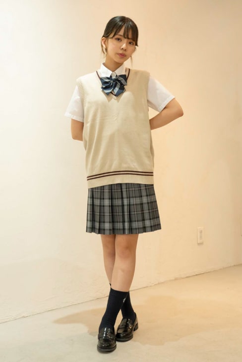 モデル身長：162cm　着用サイズ：M
