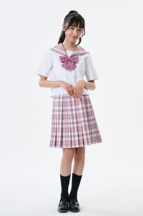 セーラー服 半袖 ピンクのレンタル／制服レンタルサイトNANCHA