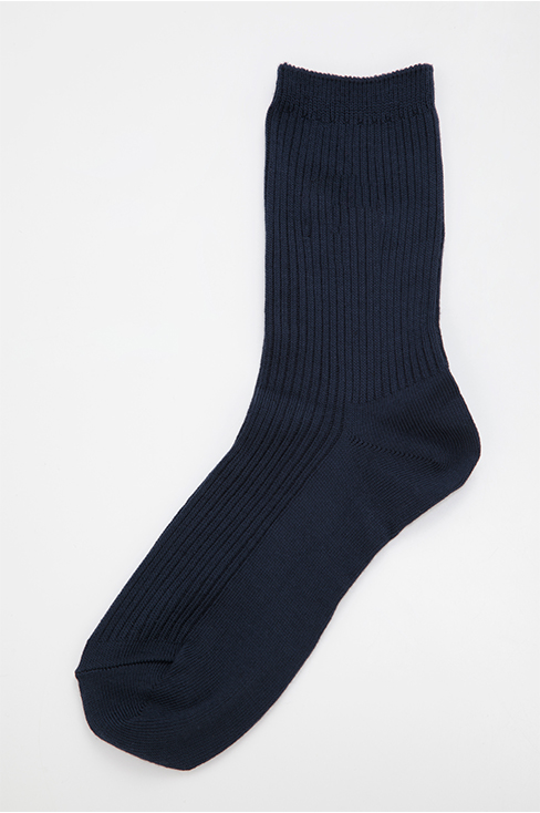 紺ソックス 楽天市場】36cm丈【ハイソックス】 スクールソックス 紺 ワンポイント